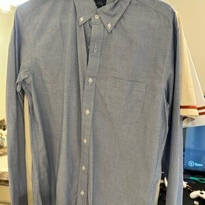 J. Crew Light Blue Casual Button-Down Shirt